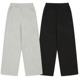 [에꼴리에] 여자 봄이월 특양면 밴딩 와이드 바지(25C0251)