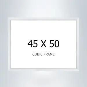 45cm*50cm 보석십자수 전용액자 모던화이트