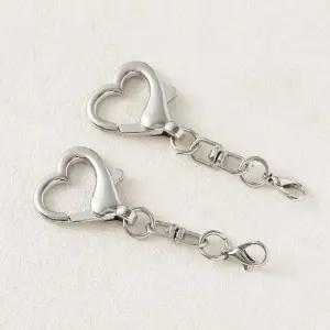 열쇠고리 하트 키링 10개입 만들기 키홀더 부자재 (WFJCYUZ)