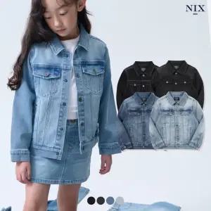 [NIXKIDS]유니) D톤 RAW BK톤/M톤/L톤 워싱 데님트러커 (FKARCJV790P)