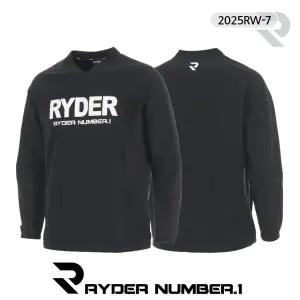 라이더 배드민턴 긴팔 상의 바람막이 블랙 2025RW-7 남성 여성 남녀공용