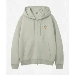 와키윌리 WACKY WILLY 베이직 로고 후드집업 그린 MG2403HZ01GN 2450220