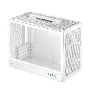 :딥쿨 DEEPCOOL CH160 PLUS 미니타워 컴퓨터 PC 케이스 (화이트)