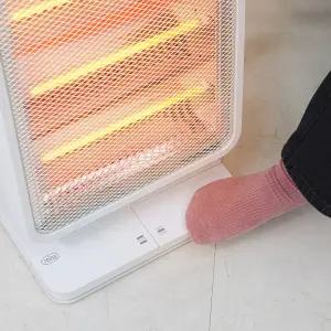 3단 발터치 석영관 전기히터 난로 RH-2601 / 상하 각도조절