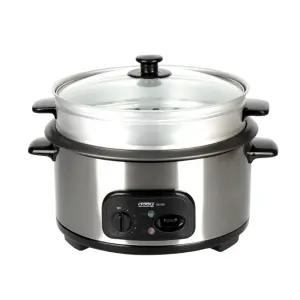 가정용 분리형 2단 멀티쿠커 3.5L LSC-1323/리빙센스 스팀앤쿡 스텐 전기냄비 전골팬 전기 찜기