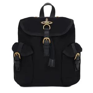 비비안웨스트우드 25FW 블랙 하이랜드 스몰 백팩 4A03000AU W01CJ N401