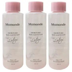 마몽드 모이스처 스킨 320ml x 3개 대용량 여성용 화장품 스킨로션