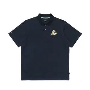 갤러리아 [Malbon Golf] 말본 남성 버킷 시티 퍼포먼스 피케 반팔티셔츠 네이비