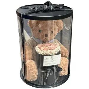 곰인형꽃다발 프로포즈 이벤트 여자친구생일 비누꽃 기념일꽃다발 곰돌이