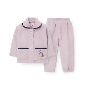 갤러리아 [오르시떼] 여아동 G046 퍼플벨 긴소매 파자마 세트