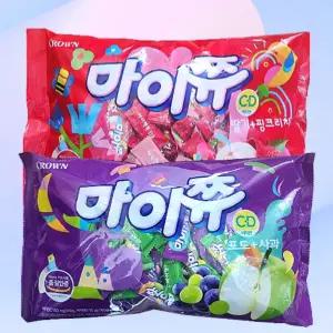 대용량 마이쭈혼합 720gX2개 포도맛사과맛 +딸기 핑크리치대용량 마이주 학교 단체용 선물용 마이쮸신제품