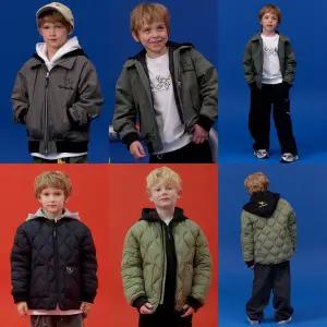 [마크곤잘레스키즈](하남점)엔젤 퀼팅 항공 점퍼