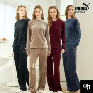 [1세트][푸마] 25FW 여성 벨로아 코듀로이 기모셋업 (색상 택1)