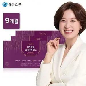 휴온스 박미선 갱년기유산균YT1 엘루비 메노락토 프리미엄 징코 9개월분