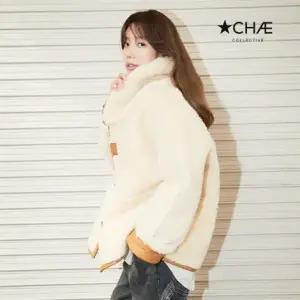 [온플] 채컬렉티브 25FW 리얼양모 리버서블 무스탕 코트