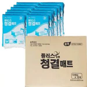 승주상사 플러스 A형 청결매트 6팩60장 성인용 위생매트