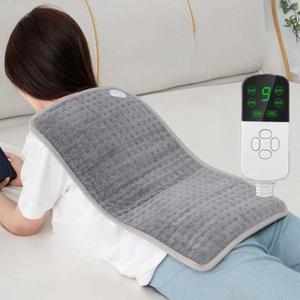 세탁가능 소형 전기 매트 경련용 형 70cm/170cm 초경량 Grey 레드