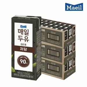 매일두유 검은콩 식물성단백질 190ml 72팩/두유/음료/음료수
