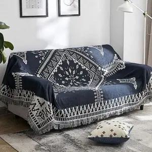 거실 담요 사계절 태슬 페르시안 쇼파 담요 블랭킷 커버 스프레드 카페트 러그 데코 매트 패드