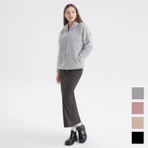 스컬피그 양면 플리스 루즈핏 집업 (4컬러)