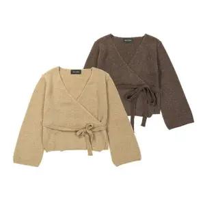 [코데즈컴바인](김해점) 부클 스판 V넥 가디건 (CID-CD570WA)