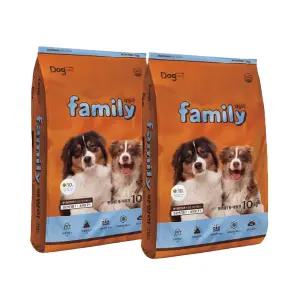 강아지사료 기호성 좋은 도그랑 패밀리 10kgx2개