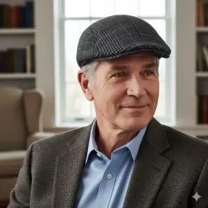 헌팅캡 방한용 따뜻한 골프 파크볼 베레모 부모님 선물 중년 남성 노인 모자 2컬러