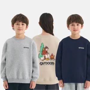 [롯데백화점]아웃도어프로덕츠 백그래픽 기모 맨투맨(OD254IMM92)