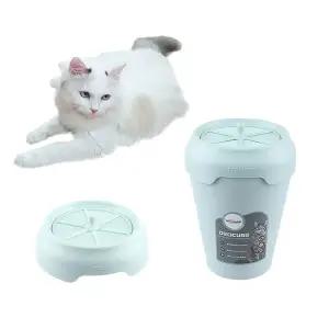 데오큐브캣 고양이 쓰레기통 세트 통1개+뚜껑2개 햇빛으로 냄새 제거, 3년 사용, 일반 비닐봉투 OK