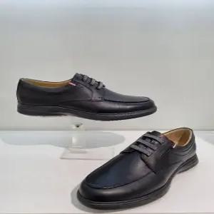 남성 발편한 경량 U팁 밴딩스트랩 더비 슈즈 PFCSHD006 P002639355)