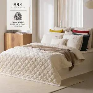 [K]프리미엄 고밀도면 호주산양모100% 이불 겸 패드 [다온]