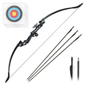 양궁 투혼 활 리커브보우 20파운드 입문자용 학교수업용 청소년용 136cm, 양궁활 BOW