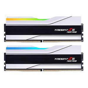 G.SKIL 트라이던트 Z5 네오 RGB 시리즈 DDR5 RAM (AMD 엑스포) 32GB (2x16GB) 6000MT/s CL30-36-36-96 1.35V 데스크탑 컴퓨터 메모리 U-DIMM - 매트 화이트 (F5-6000J3036F16GX2-TZ5NRW)