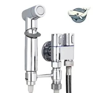 욕실 변기 청소용 스프레이건 샤워 호스 욕실스프레이건 화장실청소건 화장실청소호스