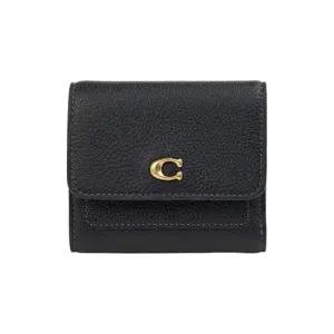 [코치] FW25 여성 에센셜 플랩 반지갑 CAO13 B4/BK