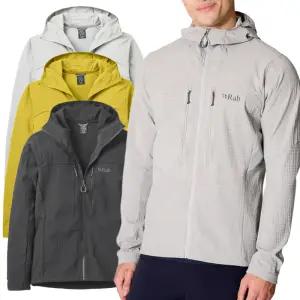 랩 Rab 어센더 프로 후디 남자 플리스 보온 미드레이어 방풍 자켓 등산 스키