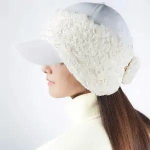 극세사 퍼 벨크로 귀마개 헤어밴드