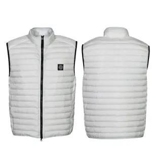 스톤아일랜드 7715G0224 V0061룸우븐챔버스로고패딩자켓베스트 STONE ISLAND 정품100%