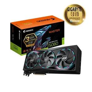 GIGABYTE AORUS 지포스 RTX 5080 MASTER D7 16GB 제이씨현