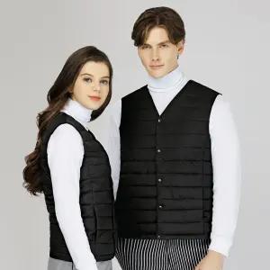 티공사 웰론 패딩 조끼 남녀공용/남자/남성/경량/패딩쪼끼/누빔/브이넥/이너/남성이너패딩/내부포켓