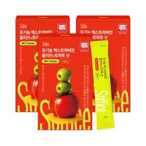 솔티스 유기농 엑스트라버진 올리브앤 토마토 샷 3박스 NFC 착즙