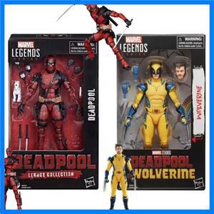 새로운 데드풀 X 울버린 남성 레전드 시리즈 액션 피규어 웨이드 윈스턴 윌슨 피규어 관절 가동 모델 수집