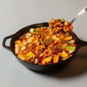 낙곱새 밀키트 소곱창 전골 한우 캠핑 술안주 맛집 850g