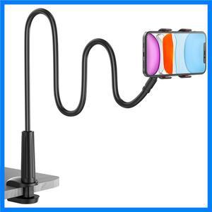 뜨거운 유니버설 게으른 브래킷 휴대 전화 홀더 구즈넥 스탠드 유연한 침대 책상 테이블 클립 브래킷 셀 스
