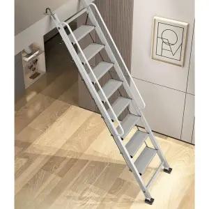 복층 사다리 이층 발판 옥상 옥탑방 계단 침대 스틸 실내 접이식 다락방 안전