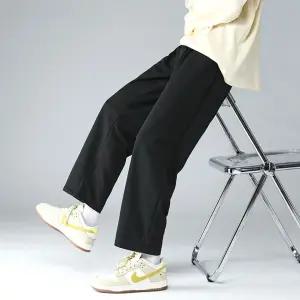 GGRO 남자 세미 와이드 밴딩 팬츠 면바지 세미와이드팬츠