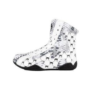 베넘 화이트 뱀 복싱화 - 흰색