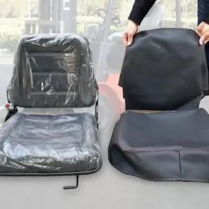 지게차 시트 커버 덮개 굴삭기 중장비 의자커버 교체