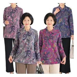 [엄마옷 로즈맘] 연송카라약기모티셔츠