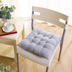 (쓰러담아) 사각 쿠션방석 학생 의자 식탁 책상 방석 사각방석 네모방석